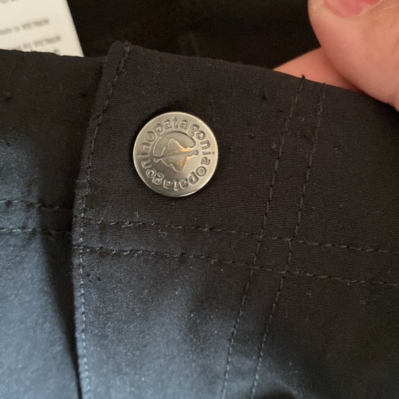 Patagonia Women Intercontinental Capri Hiking Pants Spandex Blend Black Sz 10 - Picture 5 of 9